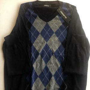 Claiborne v-neck sweater